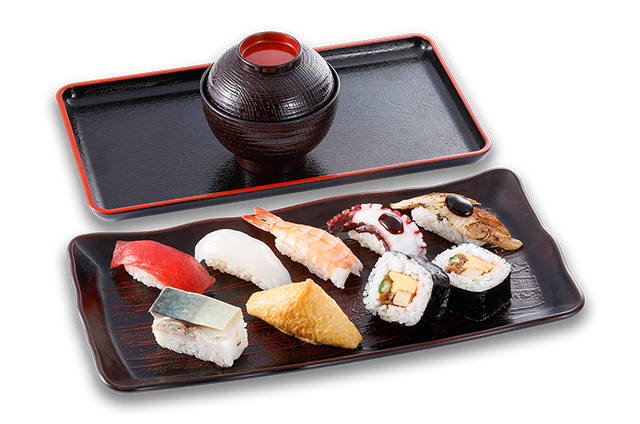 寿司盛り合わせ（赤だし）