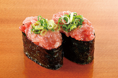 本まぐろねぎとろ軍艦